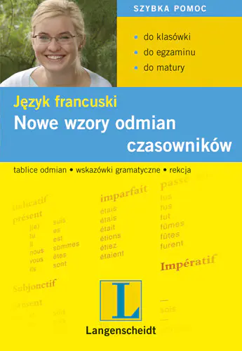 Książka - Nowe wzory odmian czasowników. Język francuski