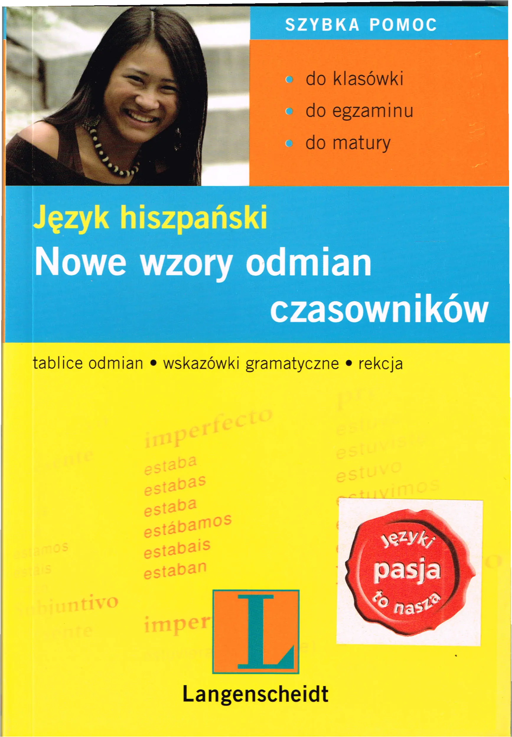 Książka - Nowe wzory odmian czasowników. Język hiszpański