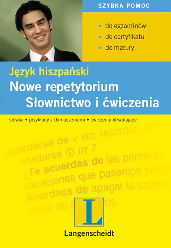 Książka - Języh hiszpański. Nowe repetytorium