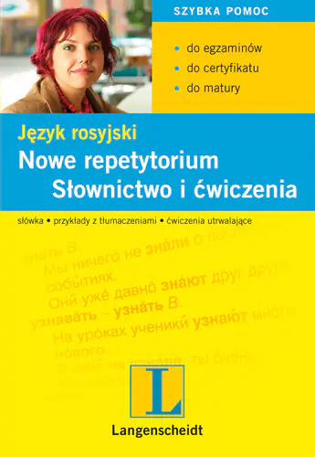 Książka - Nowe Repetytorium. Język Rosyjski. Słownictwo i Ćwiczenia
