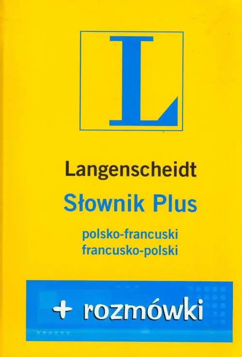 Książka - Słownik PLUS polsko-francuski francusko-polski + rozmówki