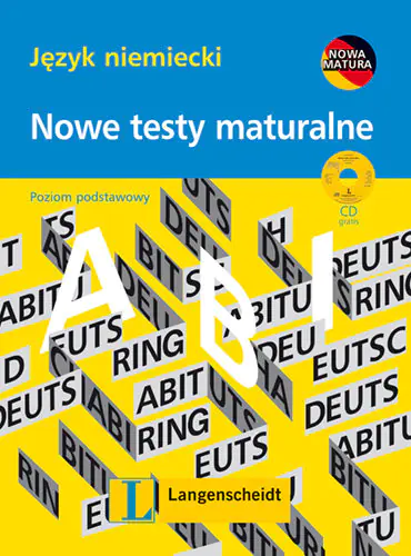 Książka - Testy maturalne język niemiecki poziom podstawowy + CD
