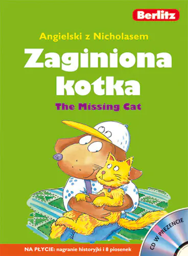 Książka - Angielski z Nicholasem. Zaginiona kotka. The Missing Cat