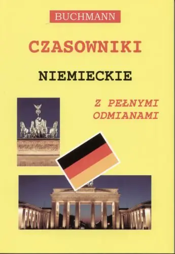 Książka - Czasowniki niemieckie z pełnymi odmianami