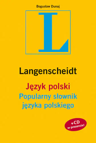 Książka - Język polski Popularny słownik ortograficzny + CD