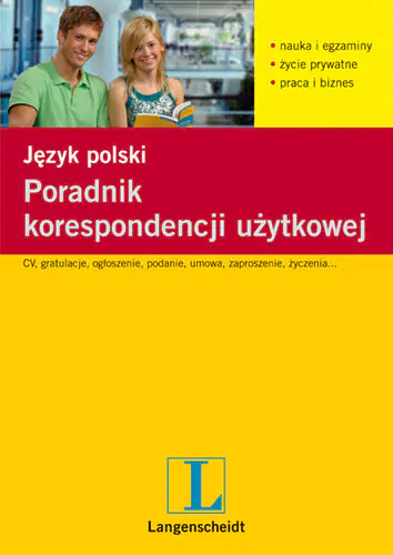 Książka - Język polski. Poradnik korespondencji użytkowej