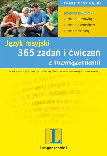 Książka - Język Rosyjski 365 Zadań i Ćwiczeń