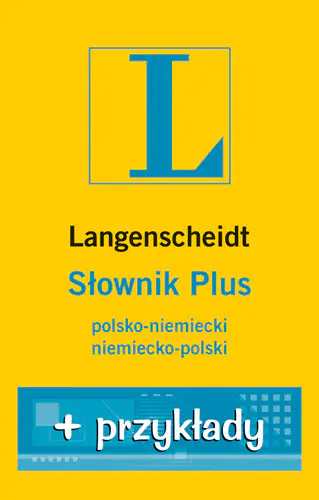 Książka - Słownik Plus polsko-niemiecki, niemiecko-polski + przykłady