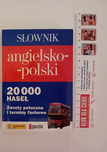 Książka - SŁOWNIK ANGIELSKO-POLSKI 20000 HASEŁ