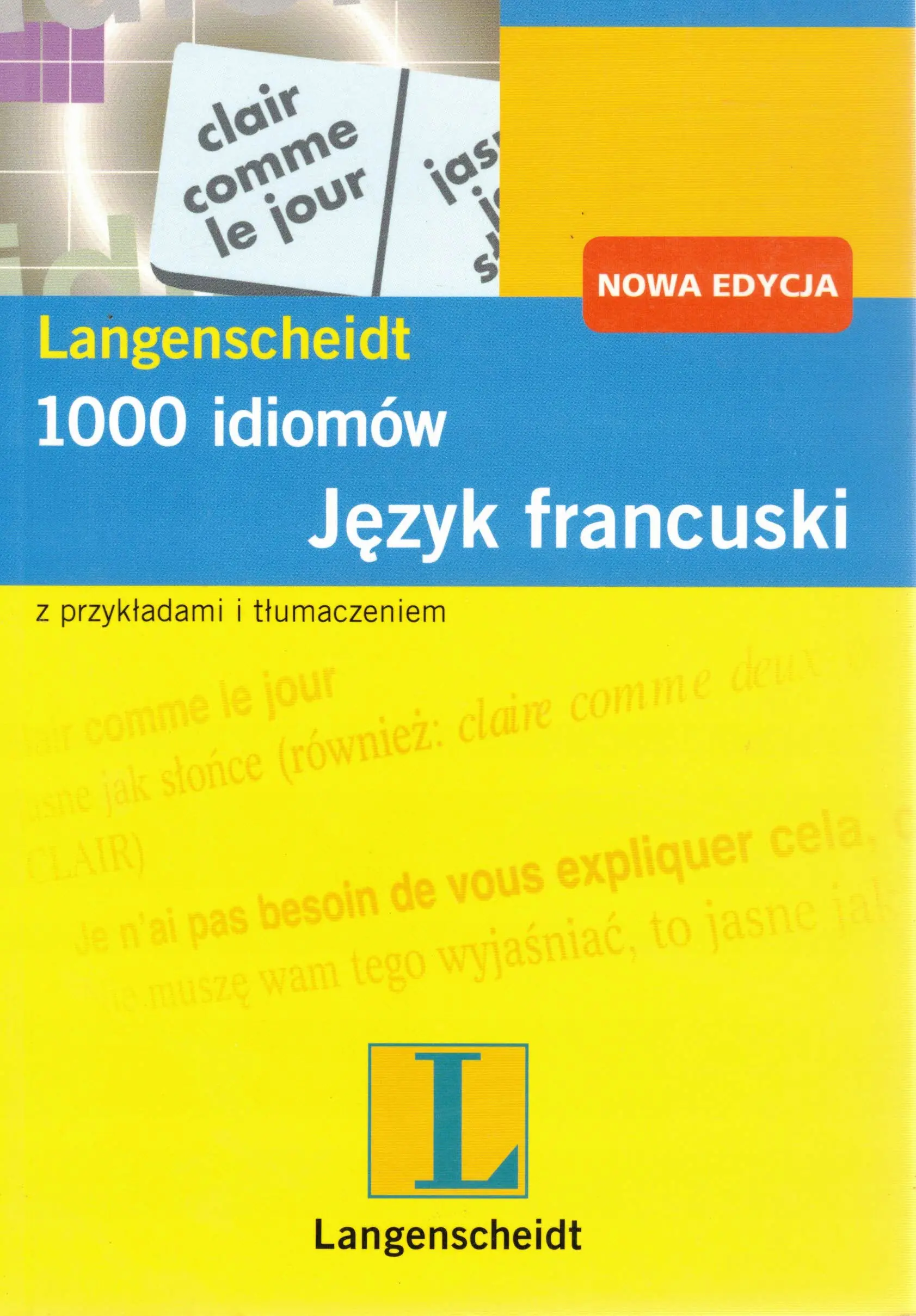 Książka - 1000 idiomów. Język francuski