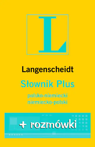 Książka - Słownik Plus Polsko-Niemiecki, Niemiecko-Polski + Rozmówki