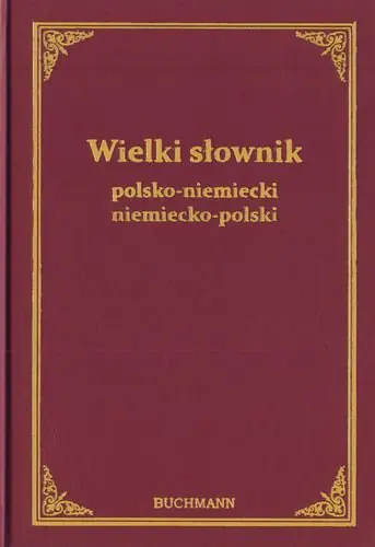 Książka - Wielki słownik polsko-niemiecki niemiecko-polski