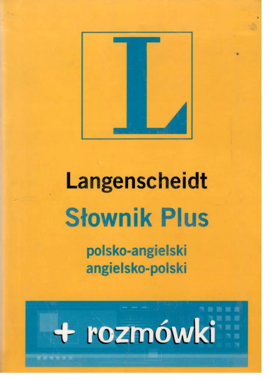 Książka - Słownik Plus. Rozmówki polsko-angielskie angielsko-polskie