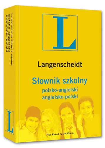 Książka - Słownik szkolny polsko - angielski, angielsko - polski   CD ROM