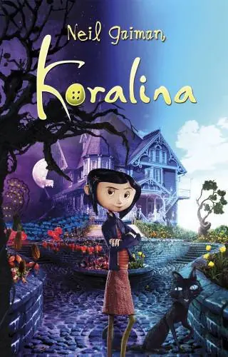 Książka - Koralina (okładka filmowa)