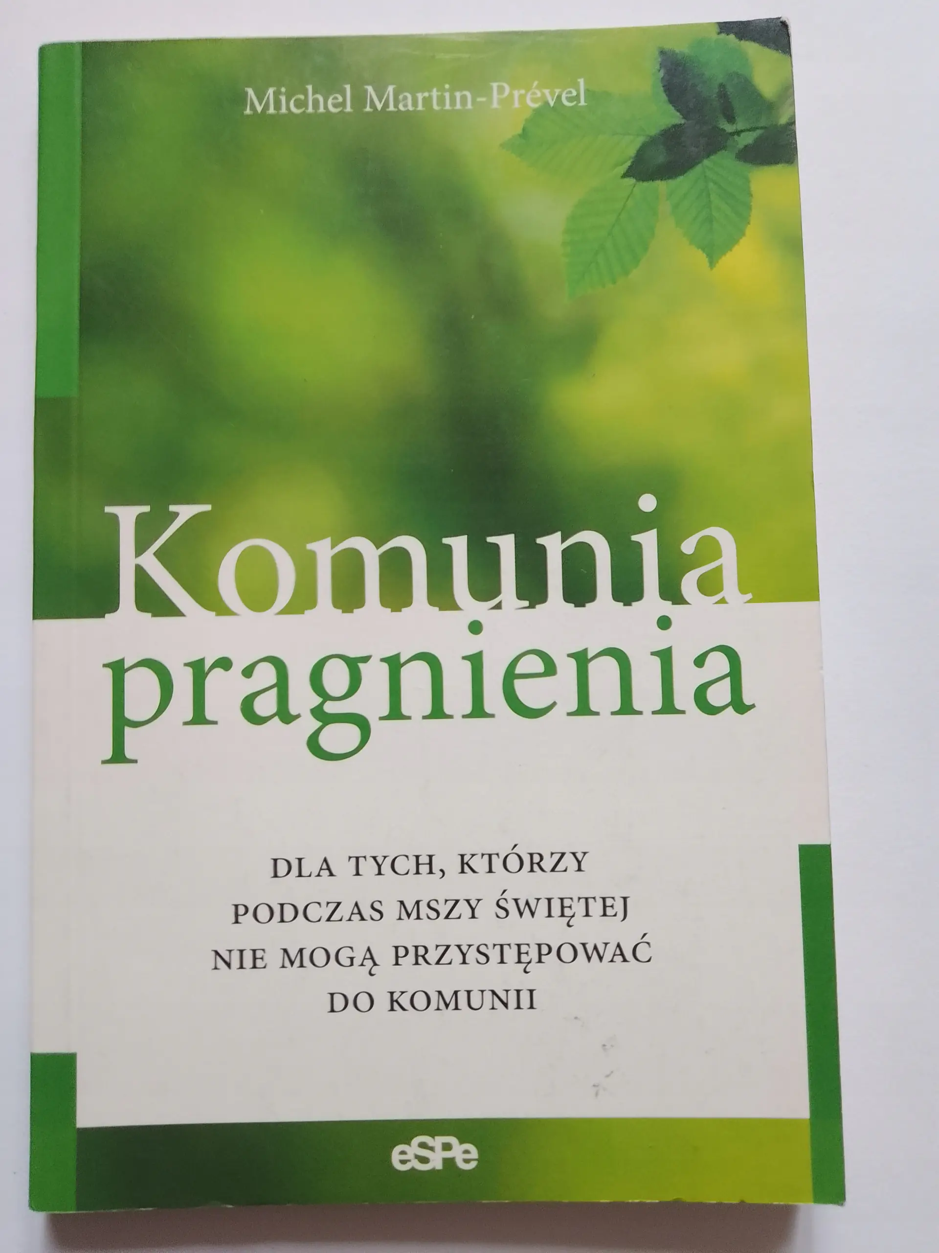 Książka - Komunia pragnienia