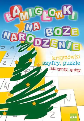 Książka - Łamigłówki na Boże Narodzenie