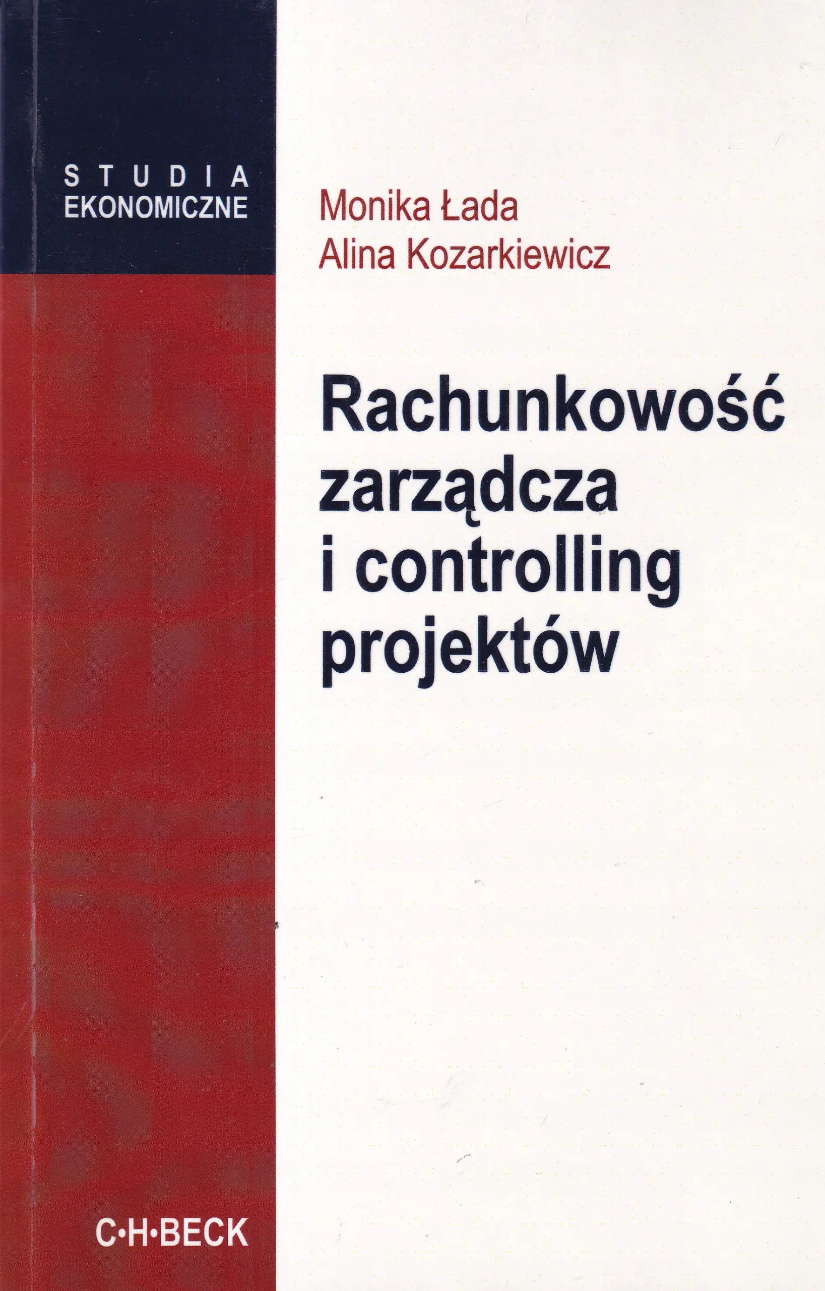 Książka - Rachunkowość Zarządcza i Controlling Projektów