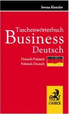Książka - TASCHENWORTERBUCH BUSINESS DEUTSCH DEUTSCH-POLNISCH POLNISCH-DEUTSCH