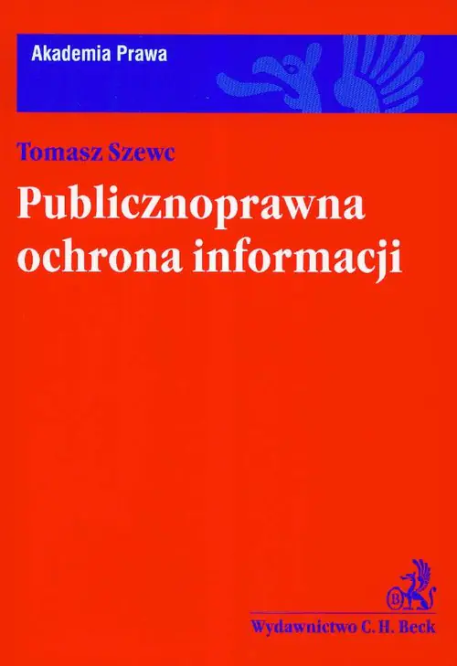 Książka - Publicznoprawna ochrona informacji