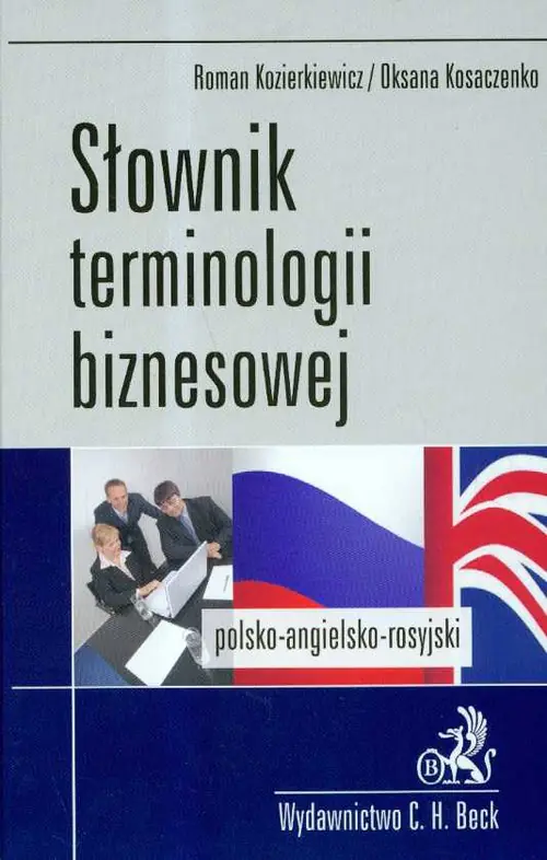 Książka - Słownik terminologii biznesowej polsko-angielski angielsko-polski