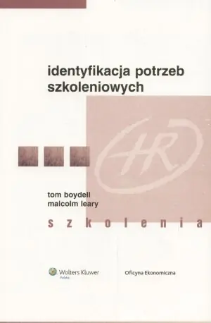Książka - Identyfikacja potrzeb szkoleniowych Szkolenia