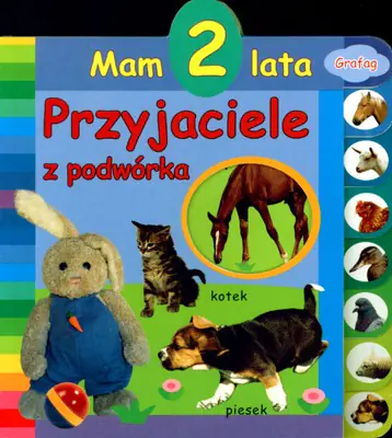 Książka - Mam 2 lata przyjaciele z podwórka