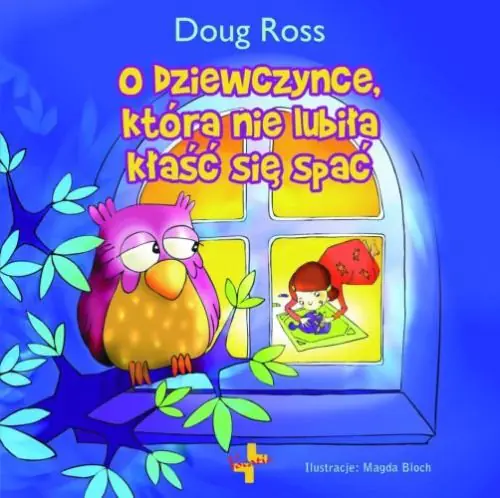Książka - O dziewczynce, która nie lubiła kłaść się spać