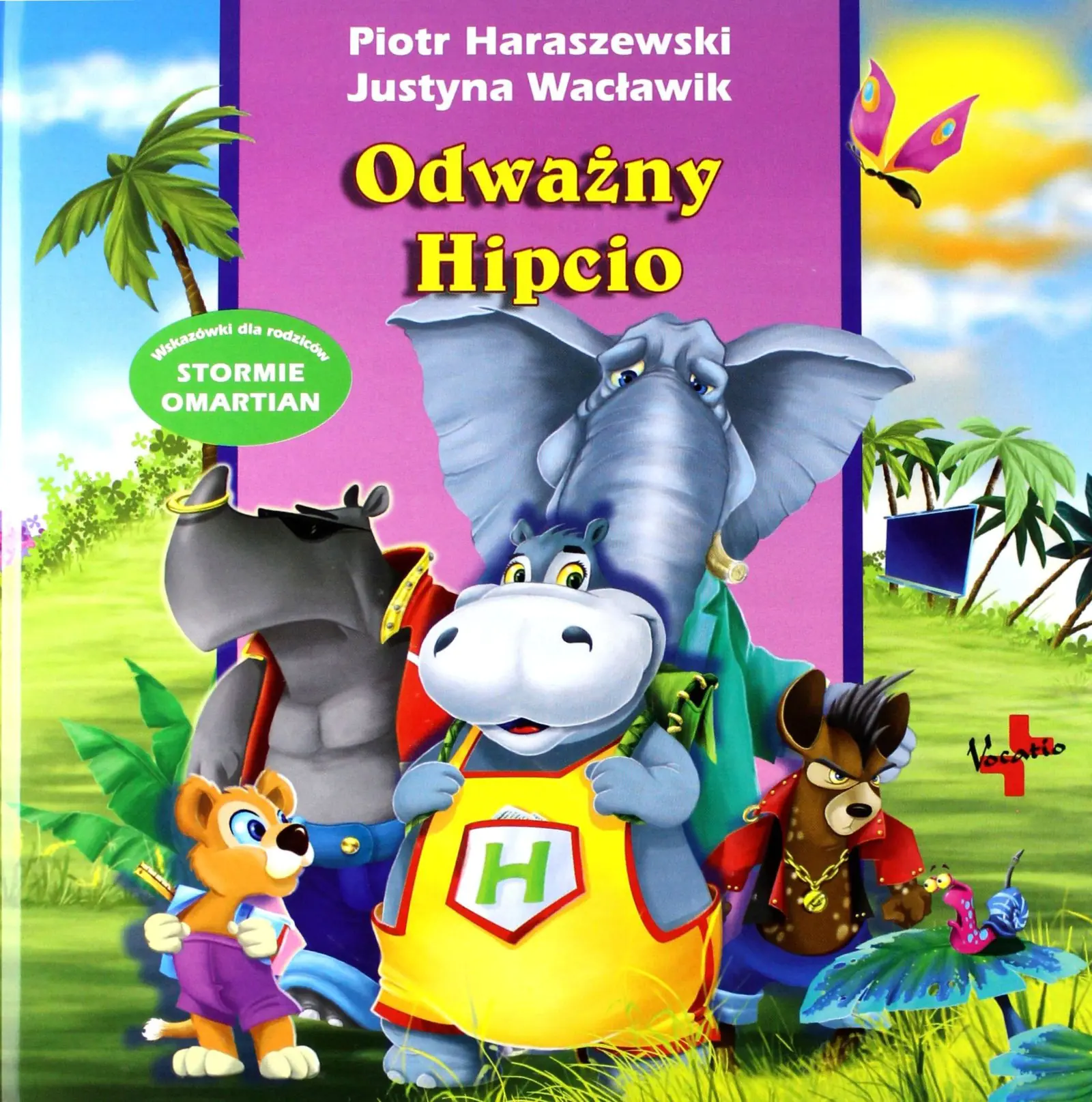 Książka - Odważny Hipcio