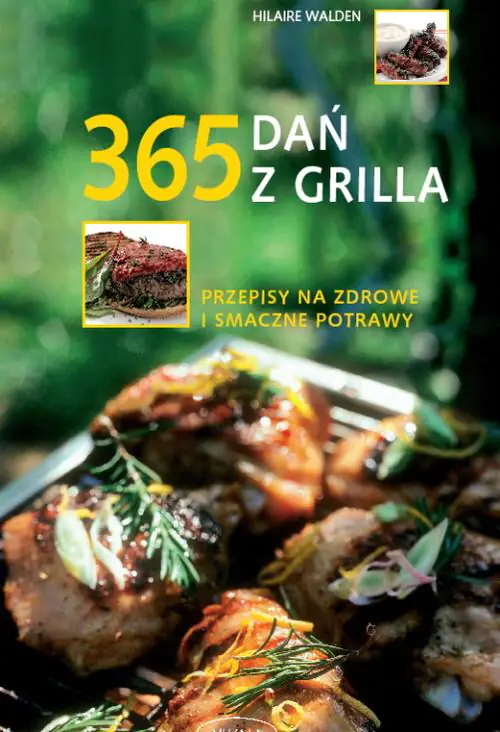 Książka - 365 dań z grilla