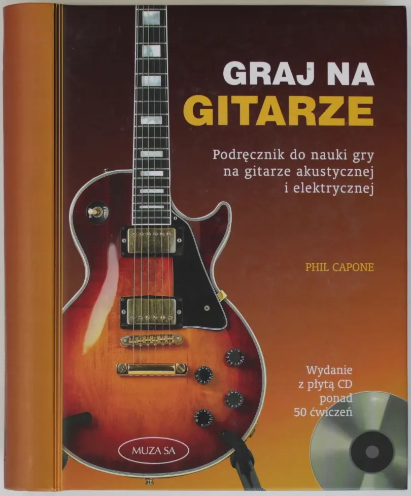 Książka - Graj na gitarze. Podręcznik do nauki gry   CD