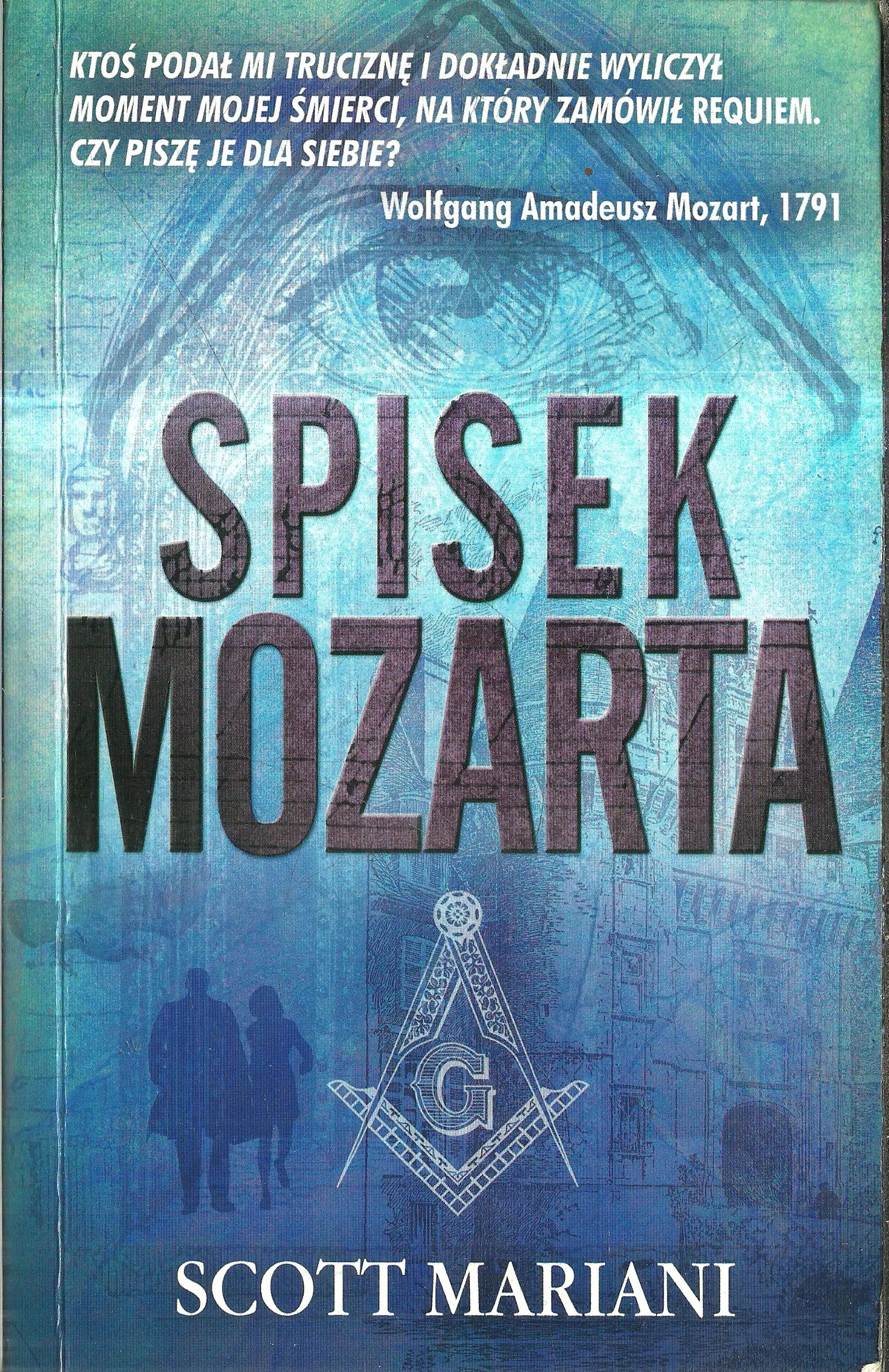 Książka - Spisek Mozarta