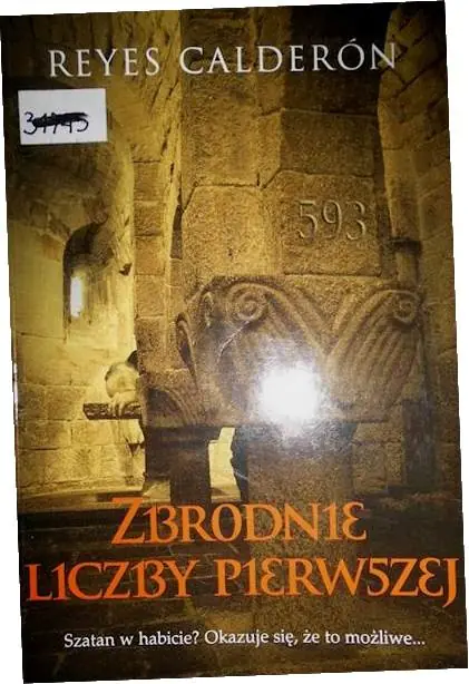 Książka - Zbrodnie liczby pierwszej - Reyes Celderon