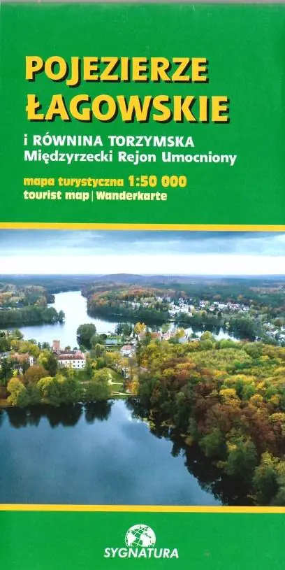 Książka - Map. tur. - Pojezierze Łagowskie i Równina...