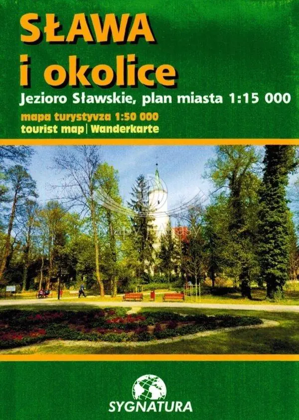 Książka - Mapa - Łagów i okolice 1:15 000