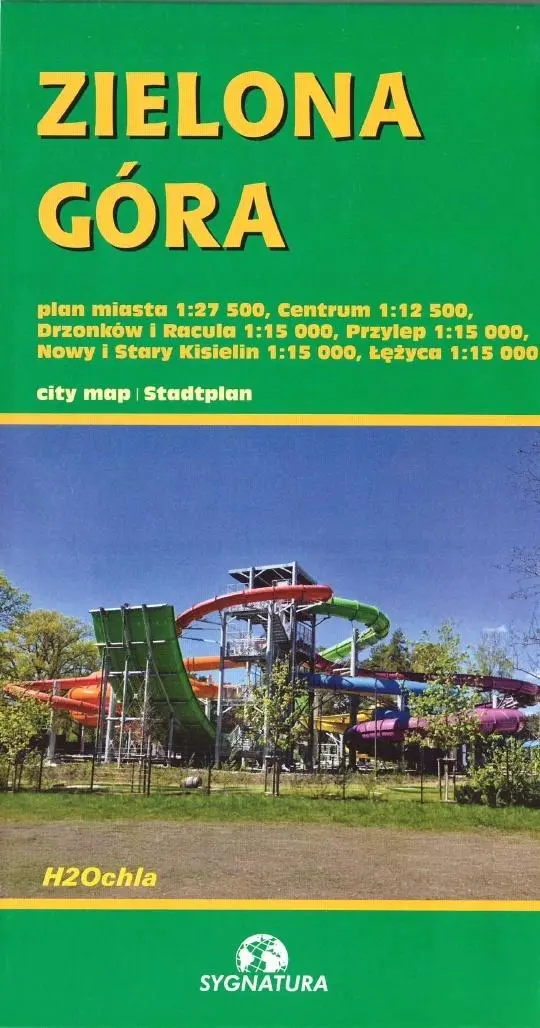 Książka - Plan miasta - Zielona Góra w.2026