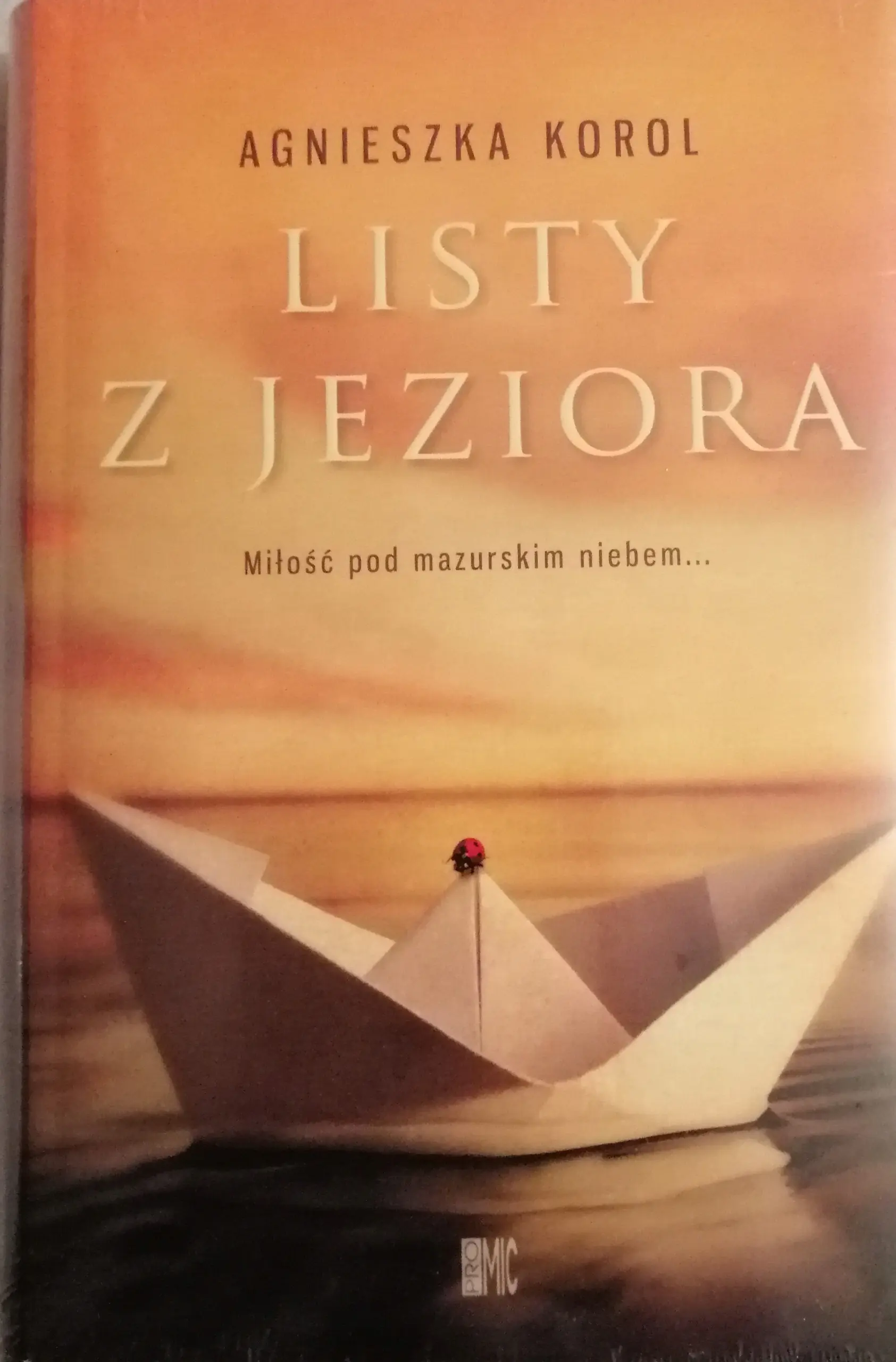 Książka - Listy z jeziora