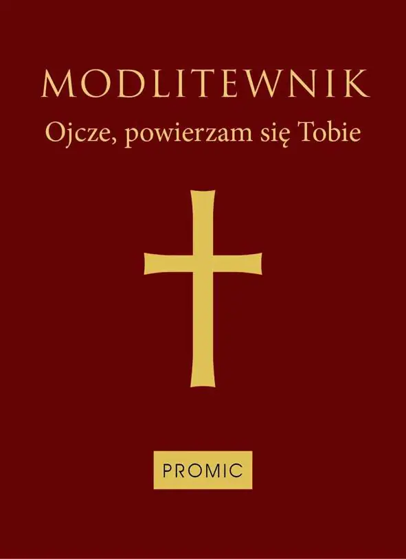 Książka - Modlitewnik Ojcze, powierzam się Tobie (bordo)