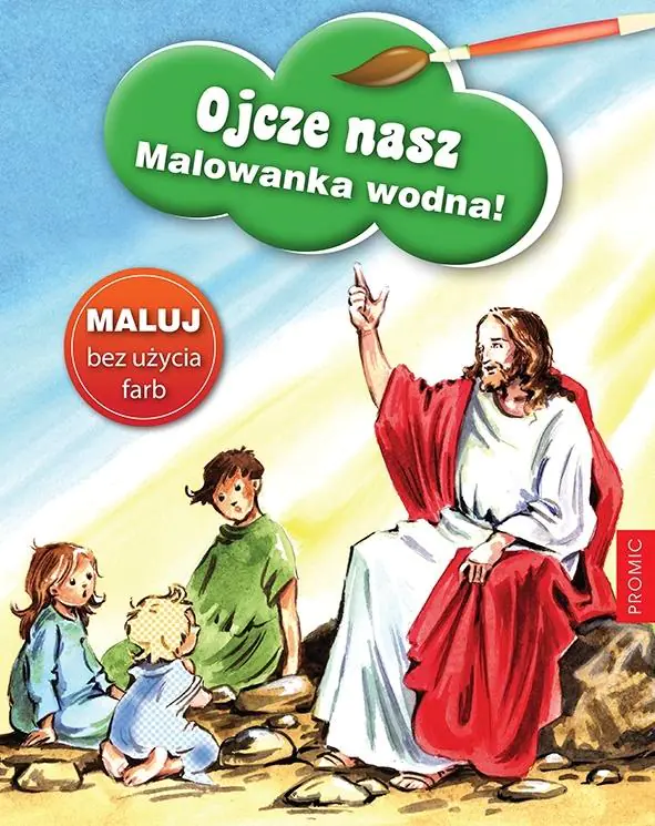 Książka - Ojcze nasz - malowanka wodna