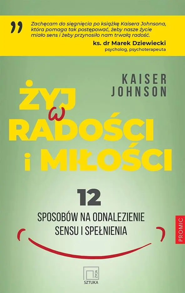 Książka - Żyj w radości i miłości