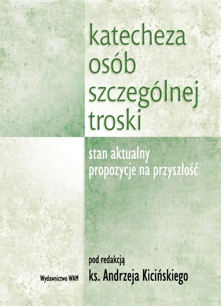 Książka - Katecheza osób szczególnej troski