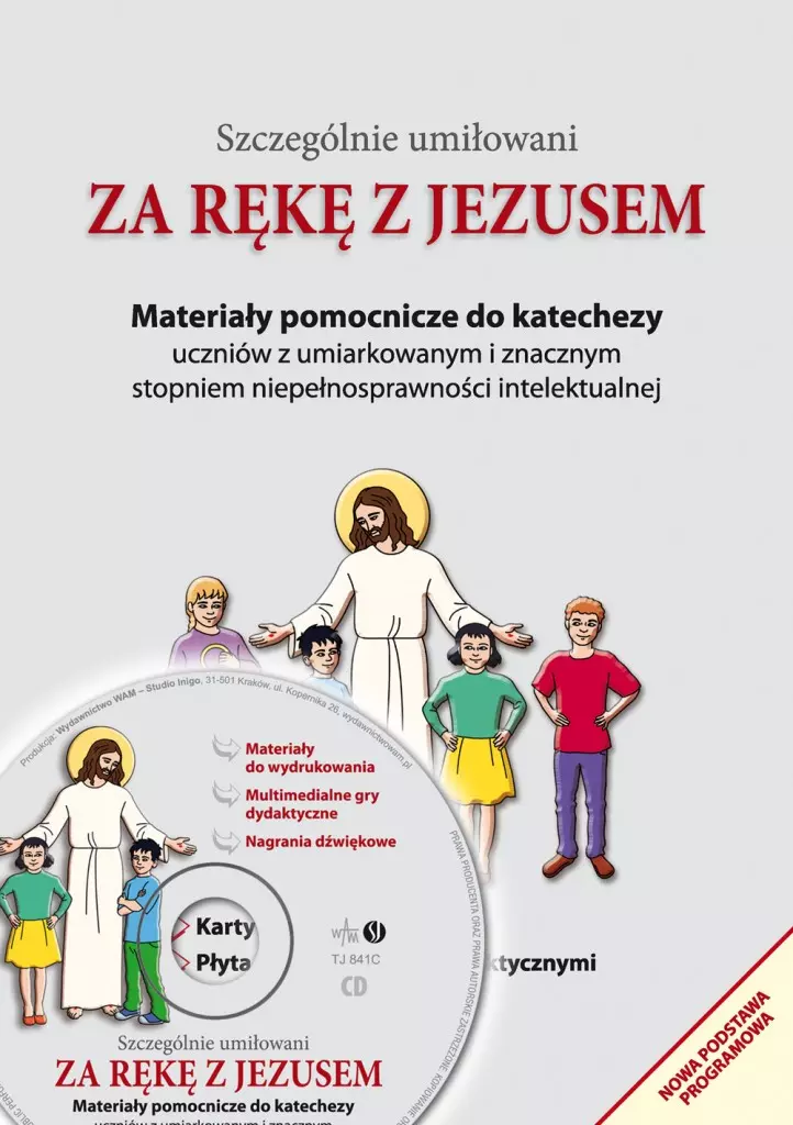 Książka - Za rękę z Jezusem. Materiały pomocnicze WAM