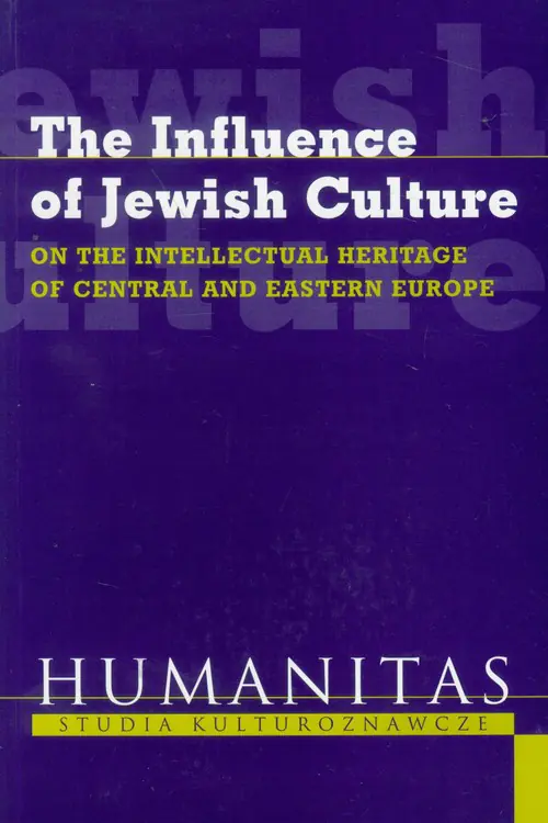 Książka - The Influence of Jewish Culture