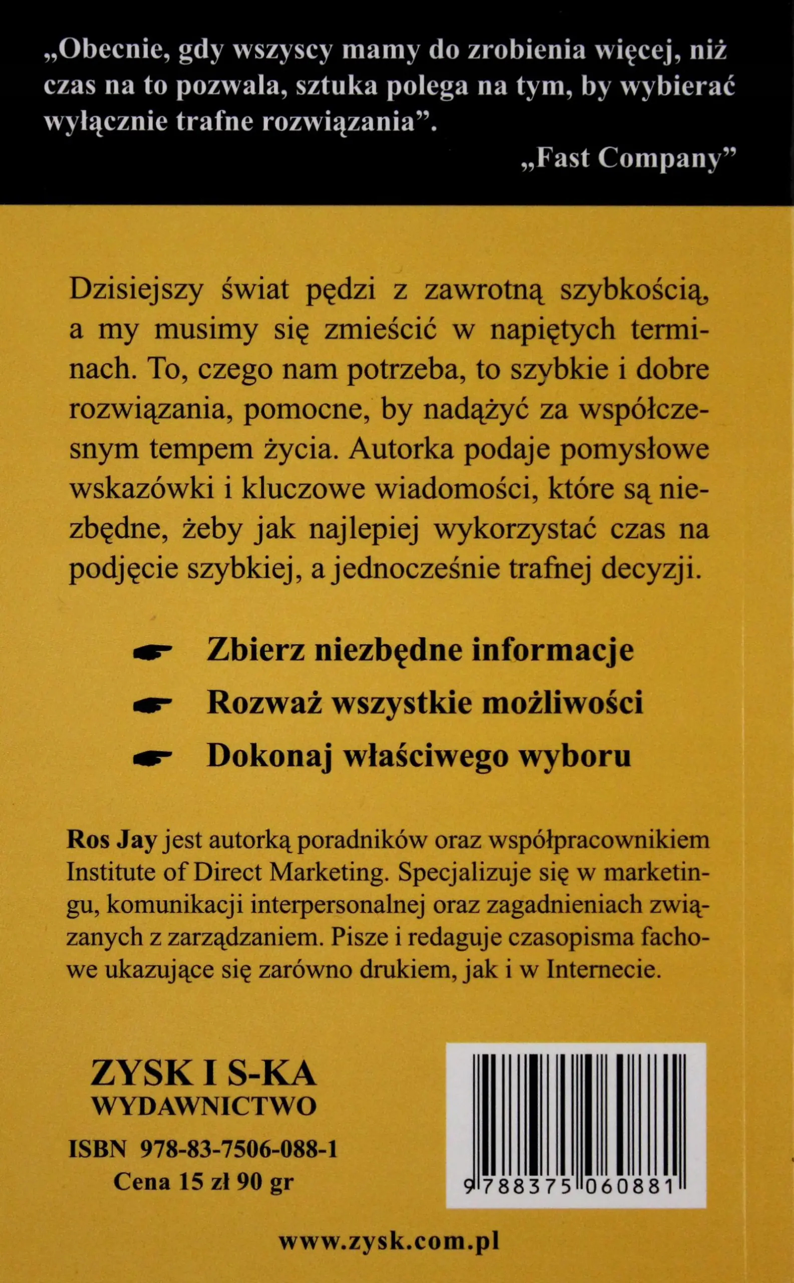 Książka - Podejmowanie Trafnych Decyzji