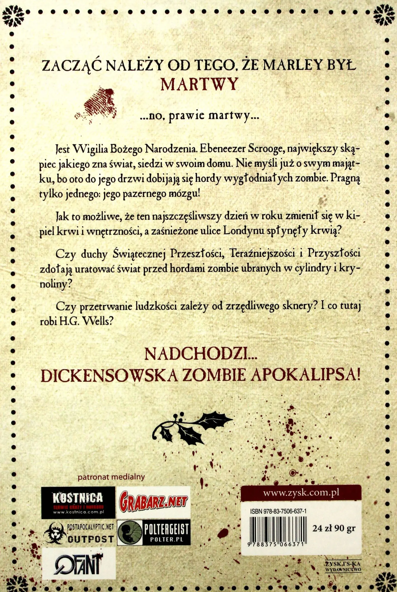 Książka - Opowieść zombilijna