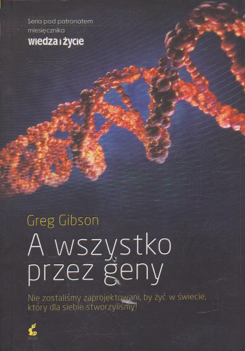 Książka - A wszystko przez geny