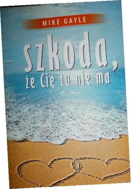 Książka - Szkoda, że cię tu nie ma