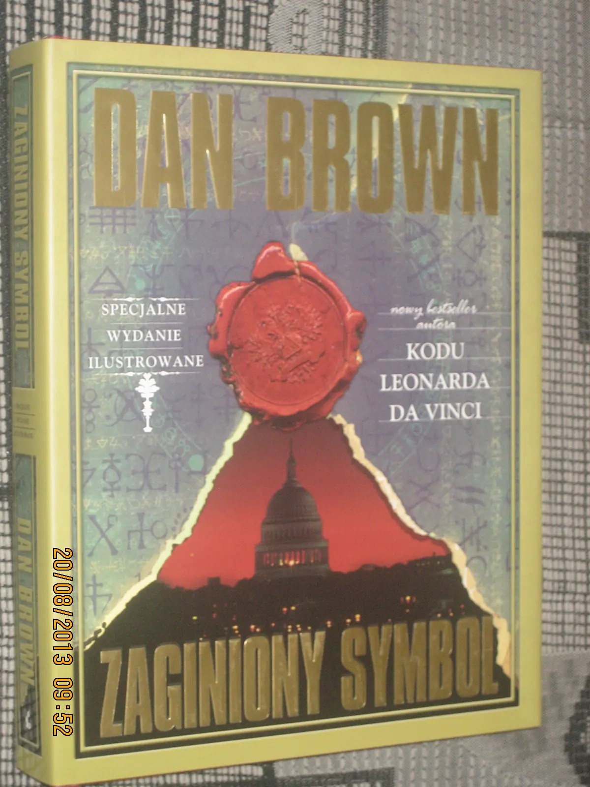 Książka - Zaginiony symbol ilustrowany