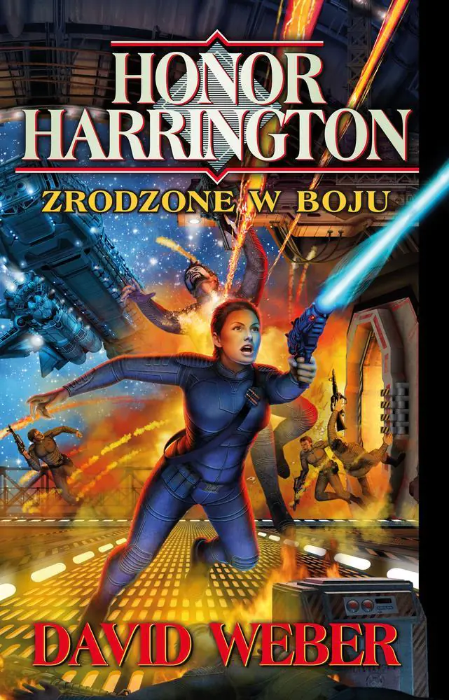 Książka - Honor Harrington Zrodzone w boju