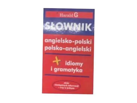 Książka - Słownik angielsko-polski, polsko-angielski   idiomy i gramatyka